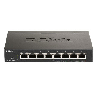 D-Link 8 Port 10/100/1000 SMART 64W Switch DGS-1100-08PV2