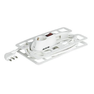 Cable alargador Bticino 3 m 16A enchufe 2 tomas 10/16A 1 schuko 3633DB