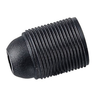 Master threaded lamp holder E27 socket Thermoplastic Black