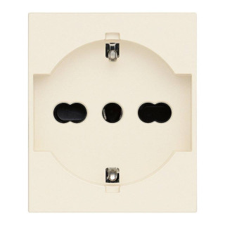 Prise Schuko Standard Vimar Linea 16A 2P+E P40 Chanvre 30210.C