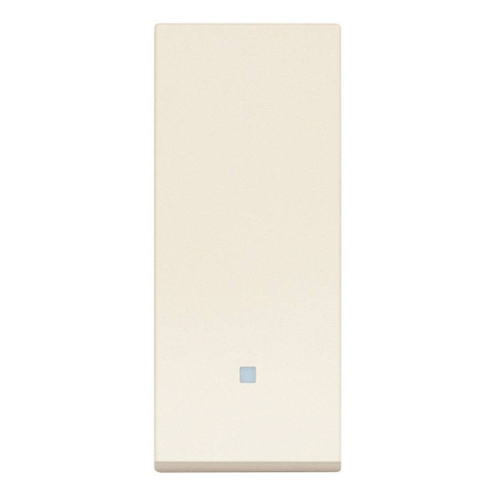 Vimar Linea 1P 10A Knopf Hanffarbig 30008.C