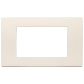 Vimar Linea Total Look Plate 4 Modules Tecnopolymer Hemp colour 30654.01