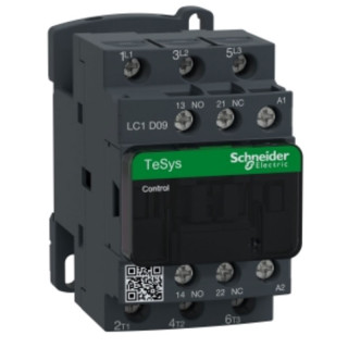 Telemecanique Contactor TeSys LC1D 3P 9A 24VAC LC1D09B7