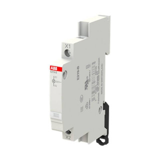 Din Abb Led indicator light white E219 230 Vac 0.5 Module M093928