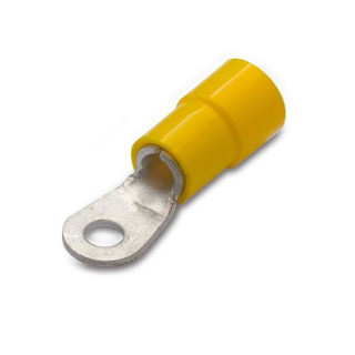 BM PVC cable lug with yellow eyelet 100 pieces 00343