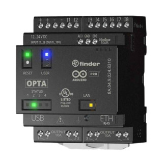 OPTA Plus Programmable Finder Logic Relay with USB Type C 8A0490248310