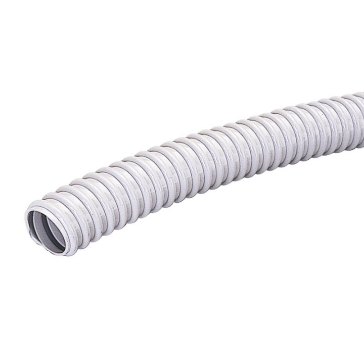 Tubifor grey spiral flexible conduit 50mm diameter TFGS050GS030