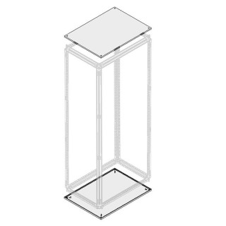 Abb blind bottom roof for 600x300 steel switchboard IP40 PTBB6030