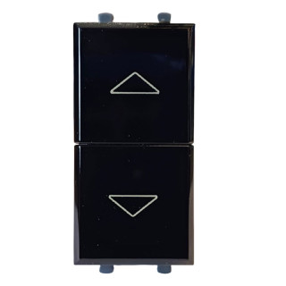 Commutateur à Bouton-poussoir Ave Life Sistema 44 1P 10A verrouillé 442053