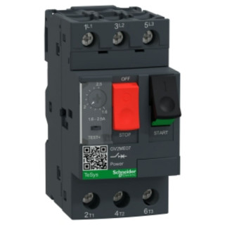 Interruttore Salvamotore Telemecanique 1,6-2,5A 2,5 Moduli GV2ME07