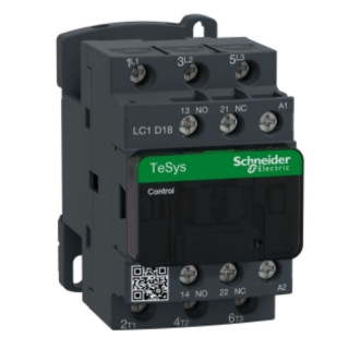 TeSys LC1D 3P 18A 24VAC Telemecanique Contactor LC1D18B7