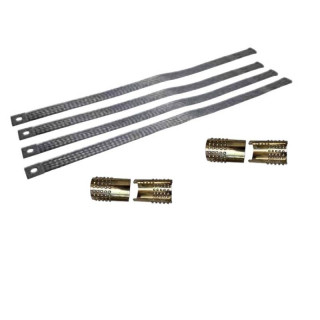 Kit 2 graters and 4 CELLPACK clamps for continuity of screens 261126