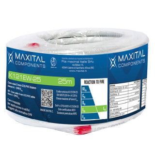 Cavo Tv FTE per Digitale Terrestre e Satellitare 5mm 25mt K121EW-25
