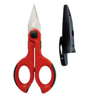Cable cutting and stripping scissors Intercable 150 mm for electricians