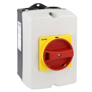 Lovato wall-mounted rotary disconnector 3X40A IP65 GAZ040