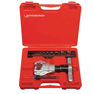 Rothenberger Ratchet flaring tool for 1/8-3/4 copper tubes with 222404 matrix
