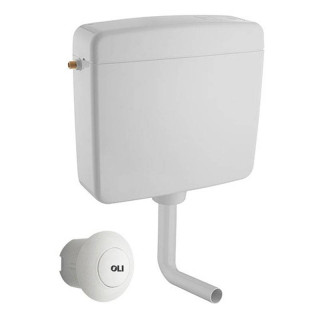 Cisterna de descarga Oli Topacio Neumática con botón de empotrar OL0411721