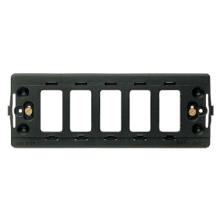 Soporte Bticino Magic resina 5 módulos 505R