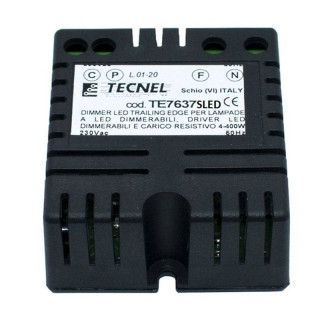 Tecnel Led Strip Dimmer 4-400W 230Vac Programmable LE-TE-CE TE7637SLED