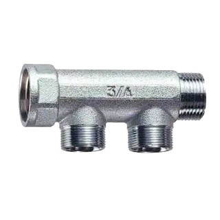 Far 3300 2-way MF 3/4" manifold for heating systems 3300 34