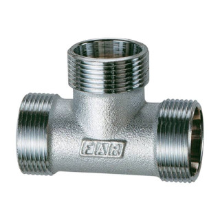 Far T-fitting 3/4 "x22 chrome plated rubber seal 5410 34G22