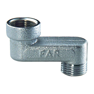 Far eccentric fitting 1/2 "x1/2" F-M 4cm chrome plated brass 5560 412