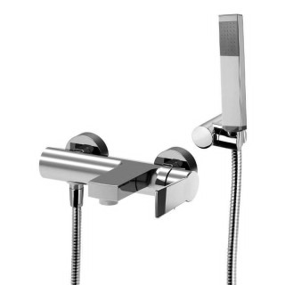 Paffoni Tango Badewannenarmaturmit Wandhalter TA023CR