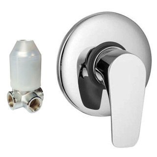 Paffoni Lime recessed single-lever shower tap LM010CR