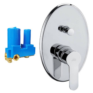Paffoni Blu 2-Way Recessed Shower Tap with Diverter BLU015CR