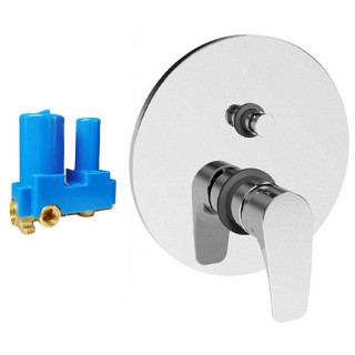 Paffoni Lime 2-Way recessed shower tap with diverter LM015CR