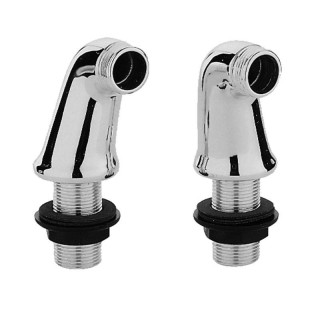 Coppia eccentrici bordo vasca Paffoni cromato 3/4x3/4 ZECC011CR/2