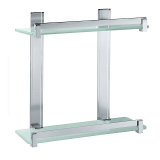 Gedy Cloud Glas Duschablage 2-Regal rechteckig CD82