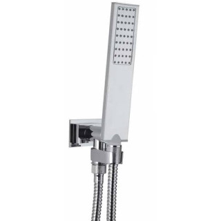 Bossini Flat-One recessed hand shower kit with chrome C13001C00030004