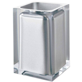 Gedy Rainbow toothbrush holder silver RA98-73