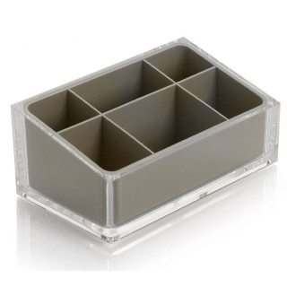 Gedy Rainbow make-up organiser light dove grey RA00-66