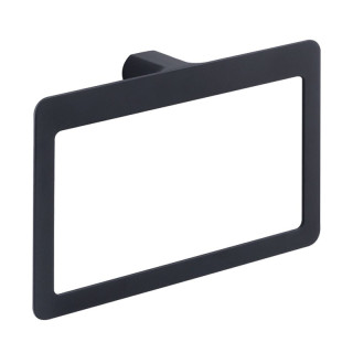 Gedy Pirenei towel ring matte black PI70-14