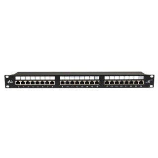 4Power Patch Panel 24 Ports UTP CAT.6A PP6AUTP24110