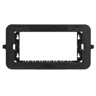 Ave Smart44 4-module frame for rectangular boxes with screws 44A04SM