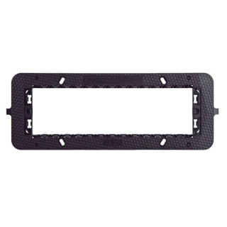 Ave Smart44 7-module frame for rectangular boxes with screws 44A07SM