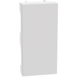 Faux pôle bouton Bticino MatixGO 1 module blanc JW4950