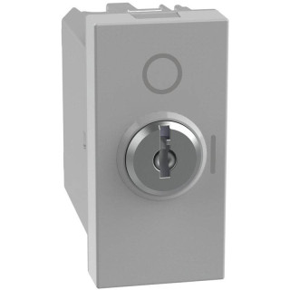 Bticino MatixGO key switch 2P 10AX 1 module grey JG4012