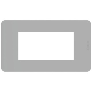 Bticino MatixGO plate 4 modules grey JA4804JG