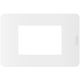 Bticino MatixGO plate 3 modules white JA4803JW