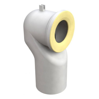 Extensión de cuello de cisne Bonomini para WC D 90 mm blanco 8439PP90C0