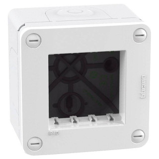 Bticino MatixGO hydrobox box 2 modules IP40 white 28402W