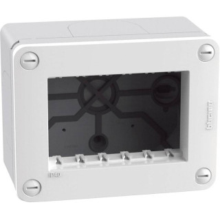 Bticino MatixGO hydrobox box 3 modules IP40 white 28403W