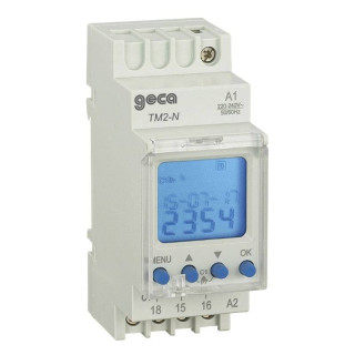 Geca TM2-N digital time switch 1GG/7GG 2-channel 32063029