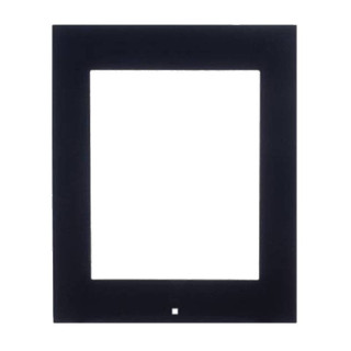 Frame for wall installation 2N 1 module black 9155021B
