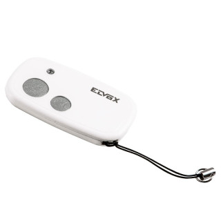 Vimar Elvox dual-channel remote control 433Mhz white ETRN2