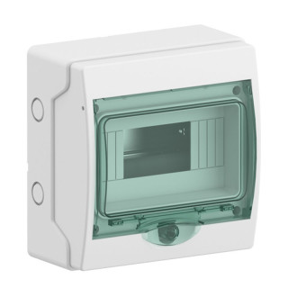 Centralino Schneider a parete 8 moduli IP65 porta trasparente 10314